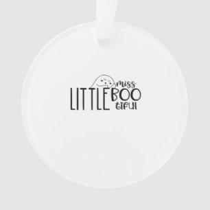 Kleine Miss Bootiful Retro Classic Ornament
