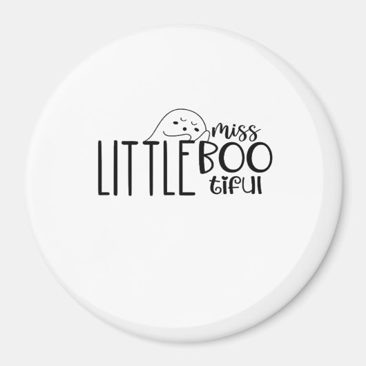 Kleine Miss Bootiful Retro-Klassiker Magnet (Vorne)