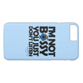 Kleine Miss Bossy hören Case-Mate iPhone Hülle (Rückseite (Horizontal))