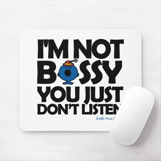 Kleine Miss Bossy hören Mousepad (Mit Mouse)