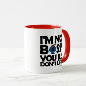 Kleine Miss Bossy hören Tasse (VorderseiteRechts)