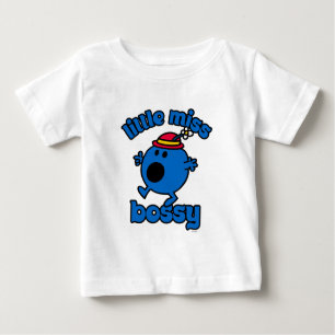 Kleine Miss Bossy unterwegs Baby T-shirt