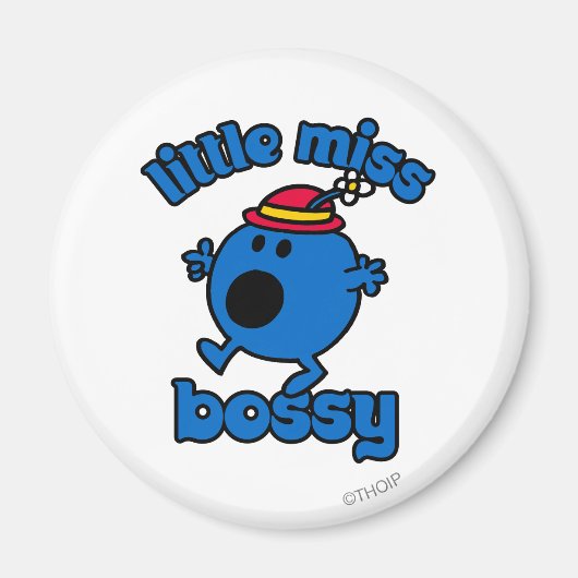 Kleine Miss Bossy unterwegs Magnet (Vorne)