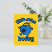 Kleine Miss Bossy unterwegs Postkarte (Stehend Vorderseite)