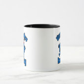 Kleine Miss Bossy unterwegs Tasse (Zentrum)