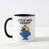 Kleine Miss Brainy Stehend Still Tasse (Links)