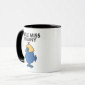 Kleine Miss Brainy Stehend Still Tasse (Vorderseite Links)
