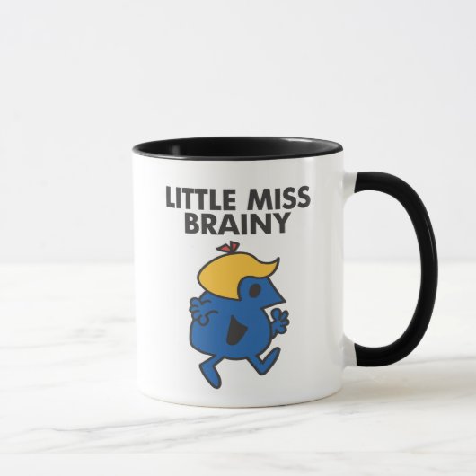 Kleine Miss Brainy unterwegs Tasse (Rechts)