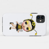 Kleine Miss Bumblebee iPhone 5 Fall Case-Mate iPhone Hülle (Rückseite (Horizontal))