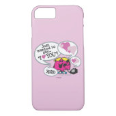 Kleine Miss Chatterbox sagt, ich Liebe Sie Case-Mate iPhone Hülle (Rückseite)