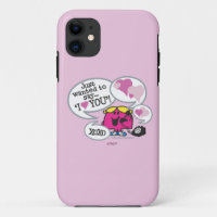 Kleine Miss Chatterbox sagt, ich Liebe Sie