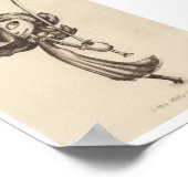 Kleine Miss-Conduct Print Poster (Ecke)
