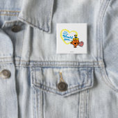 Kleine Miss Curious Valentine's Day Wish Button (Beispiel)