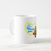 Kleine Miss Curious Valentine's Day Wish Kaffeetasse (Vorderseite Links)