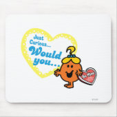 Kleine Miss Curious Valentine's Day Wish Mousepad (Vorne)