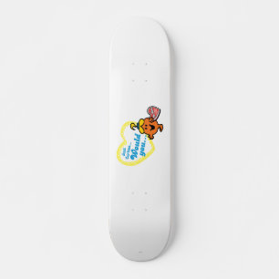 Kleine Miss Curious Valentine's Day Wish Skateboard