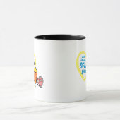Kleine Miss Curious Valentine's Day Wish Tasse (Zentrum)