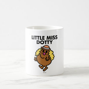 Kleine Miss Dotty Waving Kaffeetasse