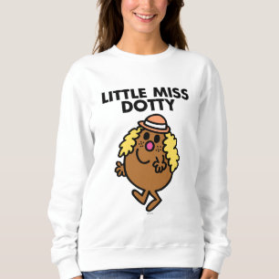 Kleine Miss Dotty Waving Sweatshirt