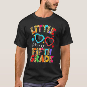 Kleine Miss Fifth Grade Hier komme ich ersten Tag  T-Shirt