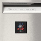 Kleine Miss Firecracker Funny 4. Juli Pride Gi Magnet (In Situ (Geschirrspüler))