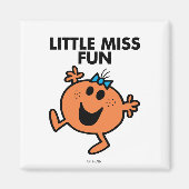 Kleine Miss Fun schwingt fröhlich Magnet (Vorne)