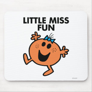 Kleine Miss Fun schwingt fröhlich Mousepad