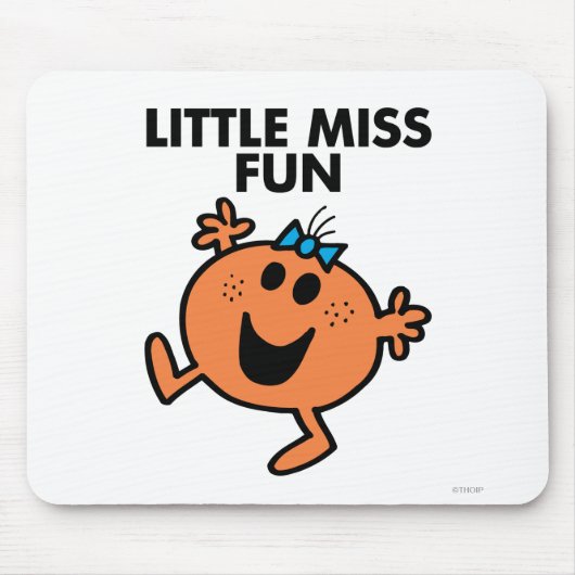 Kleine Miss Fun schwingt fröhlich Mousepad (Vorne)