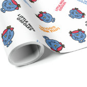 Kleine Miss Giggles | Muster Geschenkpapier (Rolleneckpunkt)