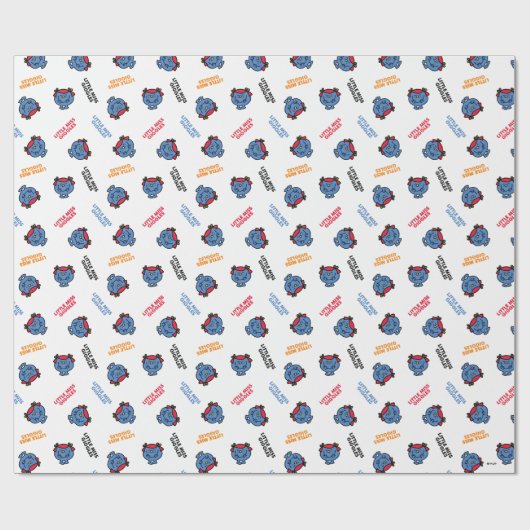 Kleine Miss Giggles | Muster Geschenkpapier (Flach)