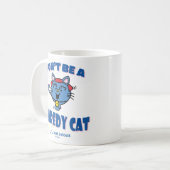 Kleine Miss Giggles Scaredy Cat Halloween Kaffeetasse (Vorderseite Links)