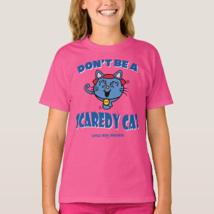 Kleine Miss Giggles Scaredy Cat Halloween T-Shirt