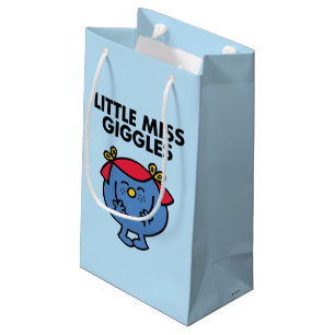 Kleine Miss Giggles   Schwarze Schrift Geschenktüte