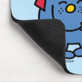 Kleine Miss Giggles | Schwarze Schrift Mousepad (Ecke)