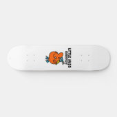 Kleine Miss Greedy leckt sich die Lippen Skateboard (Horizontal)
