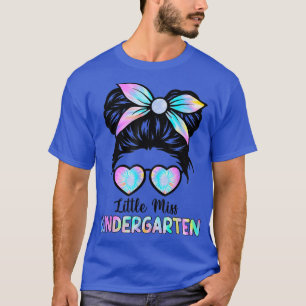 Kleine Miss Kindergarten Mädchen zurück zur Schule T-Shirt