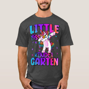 Kleine Miss Kindergarten zurück zu Schulmädchen T-Shirt