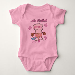 Kleine Miss Koch personalisieren Baby Strampler