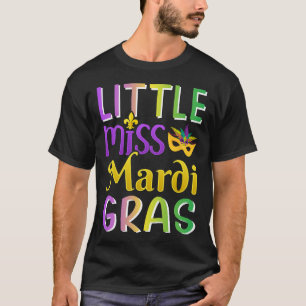 Kleine Miss Mardi Gras für New Orleans Kostüm Gir T-Shirt