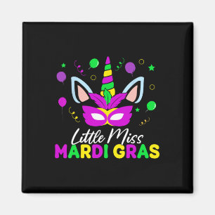 Kleine Miss Mardi Gras Niedlich Mardi Gras Kids To Magnet