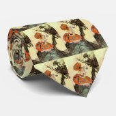 Kleine Miss Muffet & Spider, Vintage Muttergoose Krawatte (Gerollt)