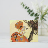 Kleine Miss Muffet & Spider, Vintage Muttergoose Postkarte (Stehend Vorderseite)