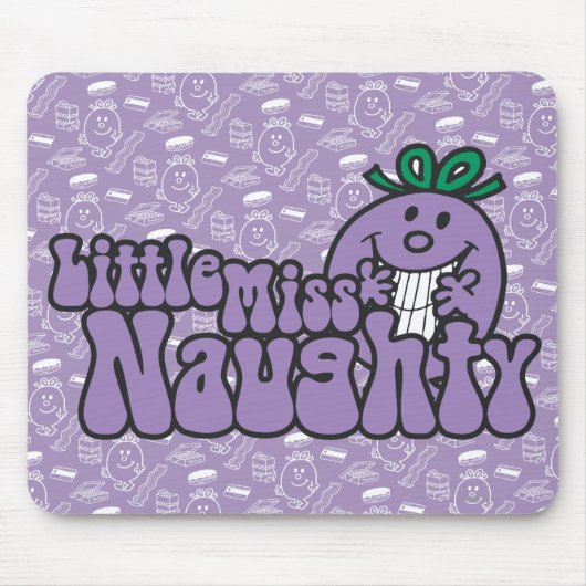 Kleine Miss Naughty Hiding Mousepad (Vorne)