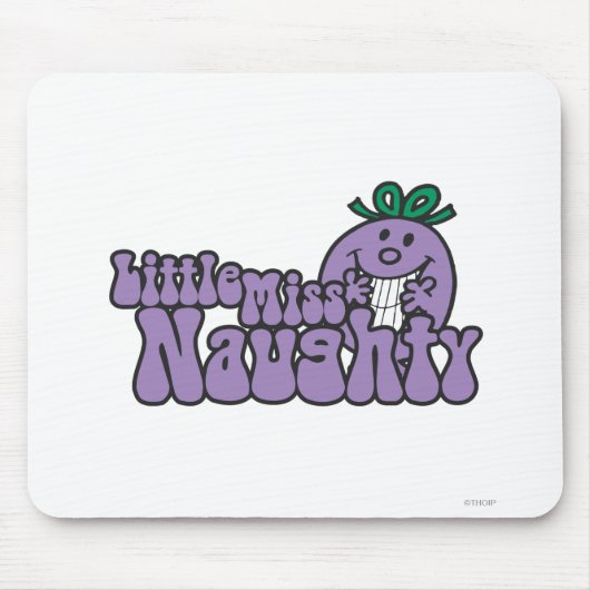 Kleine Miss Naughty Hiding Mousepad (Vorne)