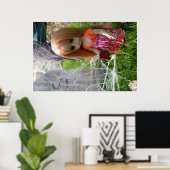 Kleine Miss No Name - Haunting Poster (Heimbüro)