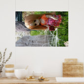 Kleine Miss No Name - Haunting Poster (Küche)