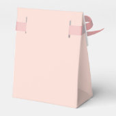 Kleine Miss ONEderful Girl Erster Geburtstag Pink Geschenkschachtel (Rückseite)