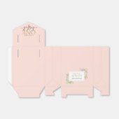 Kleine Miss ONEderful Girl Erster Geburtstag Pink Geschenkschachtel (Ungefaltet)