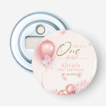 Kleine Miss ONEderful Pink Floral 1. Geburtstag