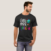Kleine Miss Pre K Back to School Mädchen Kinder st T-Shirt (Vorne ganz)